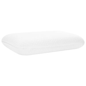 vidaXL Vzglavnik za spanje Bela 60 x 40 x 13 cm Spominska pena