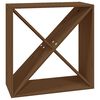 vidaXL TV omarica medeno rjava 62x25x62 cm trdna borovina