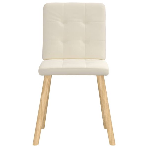 vidaXL Jedilni stoli 6 kosov platno