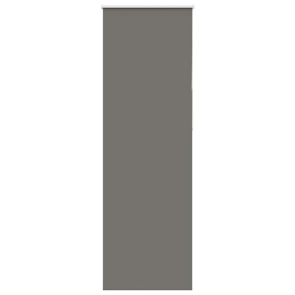 vidaXL Rolo zatemnjena siv 75x230 cm tkanina &scaron;irina 70,7 cm poliester