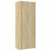 vidaXL Visoka omara sonoma hrast 70x42,5x185 cm inženirski les