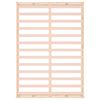 vidaXL Posteljni okvir 140x200 cm trden les