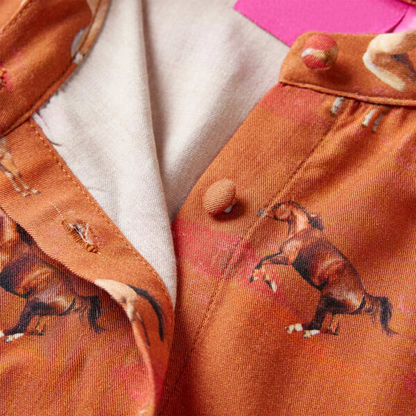 Otroška obleka konjak 92