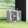 vidaXL Golf omara Enobarvno Siva Sonoma 102 x 45 x 85,5 cm