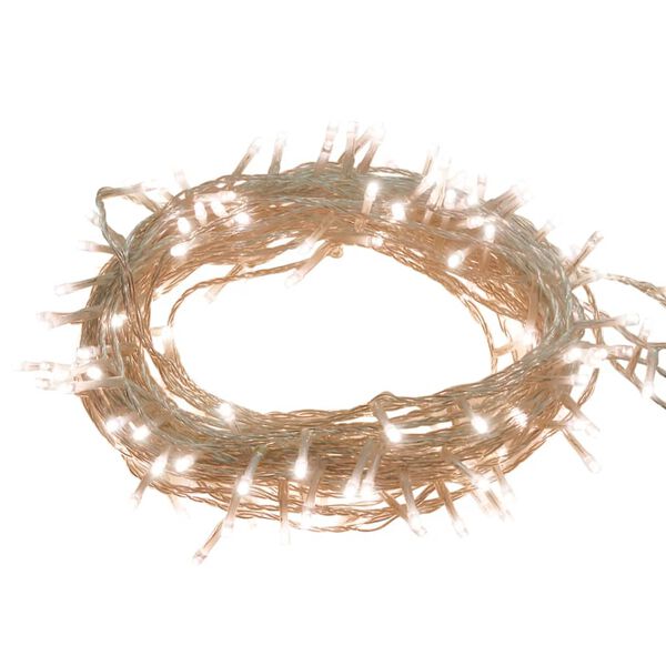 vidaXL LED veriga s 1000 LED lučkami toplo bela 100 m PVC