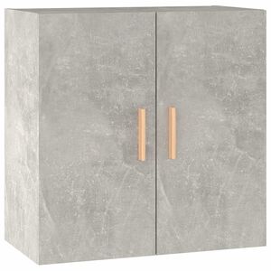 vidaXL Stenska omarica betonsko siva 60x30x60 cm konstruiran les