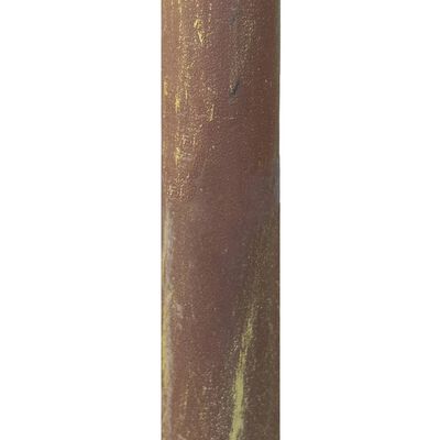 vidaXL Vrtna pergola antično rjava 3x3x2,5 m železo