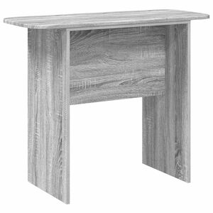 vidaXL Konzolna miza Siva Sonoma 93 x 40 x 75 cm Inženirski les