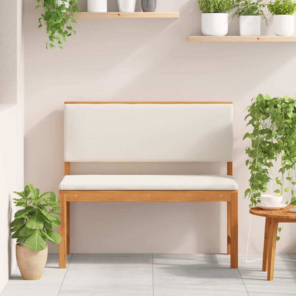 vidaXL Vrtna klop Rjava 100 x 50 x 91cm Trden akacijev les