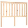 vidaXL Posteljno vzglavje 141x6x101 cm trdna borovina