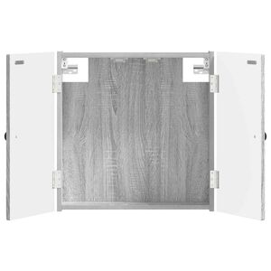 vidaXL Omara za tarče EDE Siva Sonoma 52,5 x 10,5 x 53,5 cm