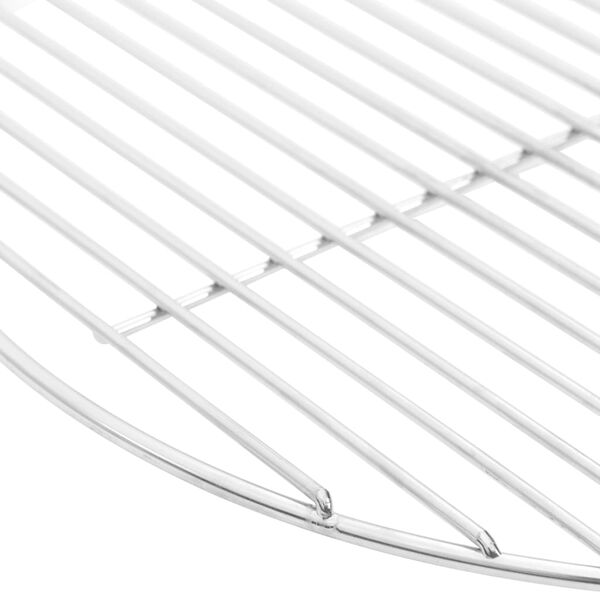 vidaXL Žar re&scaron;etka okrogla &Oslash;44,5 cm nerjaveče jeklo 304