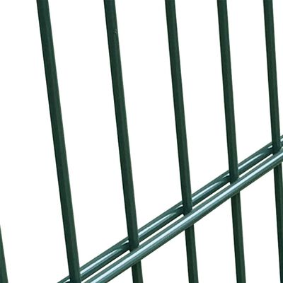 vidaXL 2D ograjna vrata (enojna) zelena 106x170 cm