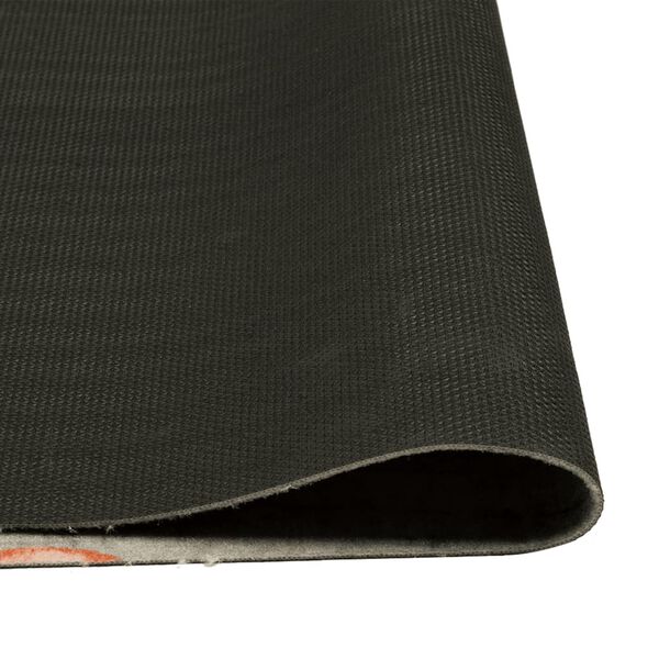 vidaXL Kuhinjska preproga pralna paradižnik 45x150 cm žamet