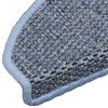 vidaXL Samolepilne preproge za stopnice sisal 15 kosov 65x21x4cm modre
