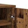 vidaXL omara za čevlje iz starega lesa 60x35x70 cm inženirski les