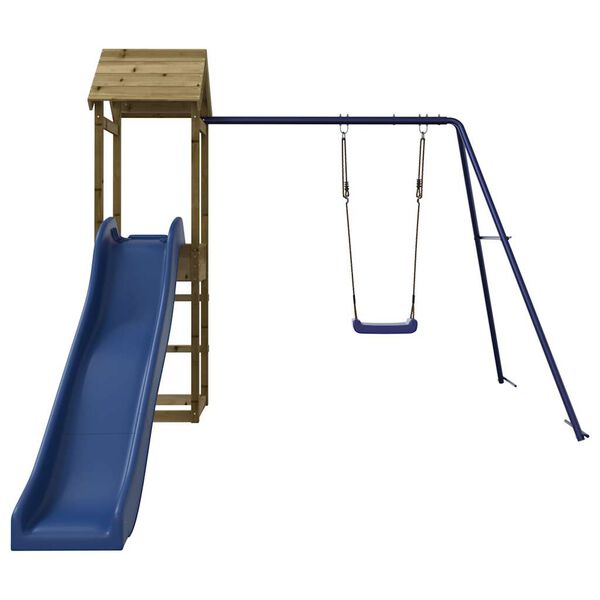 vidaXL Zunanje igralo impregnirana borovina