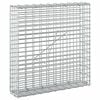 vidaXL Gabion z žico 5 mm in mrežo 5x2,5 cm 50x10x50 cm