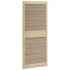 vidaXL Vrata omare Naravna 140,5 x 2,1 x 59,5 cm Trdna borovina