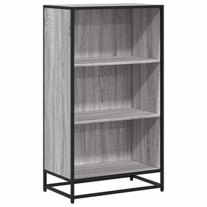 vidaXL Knjižna omara siva sonoma 60x35x107,5 cm