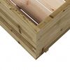 vidaXL Vrtno cvetlično korito 70x70x49,5 cm impregnirana borovina