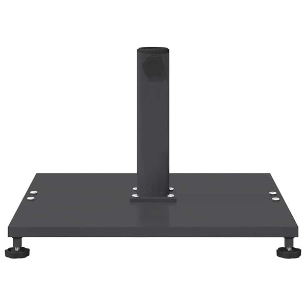 vidaXL Podstavek za senčnik Temno siva 45 x 45 x 31 cm