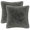 vidaXL Prevleka za blazino 2 pcs HEERLEN Svetlo siva 30 x 30 cm