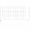 vidaXL Ograja z varjeno žico 10 x 1,2 m (&Scaron; x V) Jeklo s PVC premazom