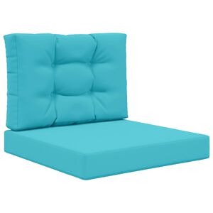 vidaXL Zunanja blazina za kavč Poliester Turkizna 60 x 60 cm