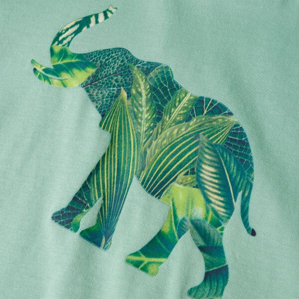 Otro&scaron;ka majica s kratkimi rokavi svetlo kaki 104