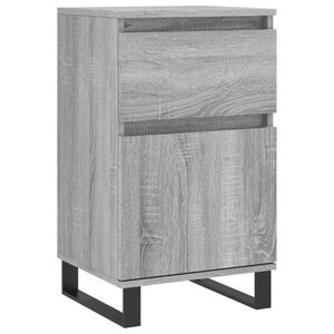 vidaXL Komoda siva sonoma 40x35x70 cm inženirski les
