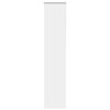 vidaXL Rolo zatemnjena bela 40x230cm &Scaron;irina tkanine 35,7cm poliester