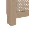 vidaXL Pokrov za radiator 152x19x81,5 cm MDF