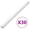 vidaXL Kabelska cev 40x25 mm 30 m PVC
