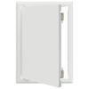 vidaXL Dostopna enota Bela 33 x 23 x 3 cm Jeklo