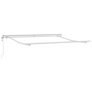 vidaXL Okvir tende Bela 300 x 250 cm Aluminij