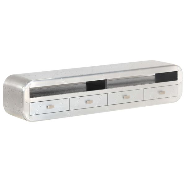 vidaXL Letalsko TV stojalo starinski letalski stil 140x30x30 cm