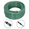 vidaXL Vrtna cev s kompletom priključkov zelena 0,5" 20 m PVC