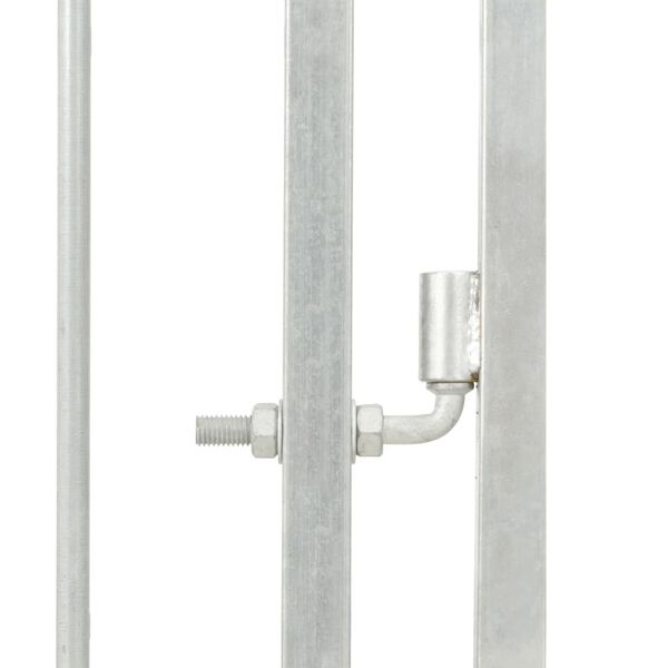 vidaXL Zunanji pasji boks s streho 300x300x200 cm