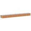 vidaXL Vrtna visoka greda Svetlo rjava 600 x 80 x 45 cm