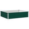 vidaXL Povi&scaron;ana vrtna gredica Zelena 100 x 80 x 24 cm