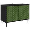 vidaXL TV omarica GELEEN 69 x 33 x 50,5 cm Črni hrast Inženirski les