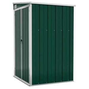 vidaXL Vrtna lopa zelena 118x100x178 cm pocinkano jeklo