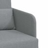 vidaXL Sofa postelja 60cm Svetlo siva blago