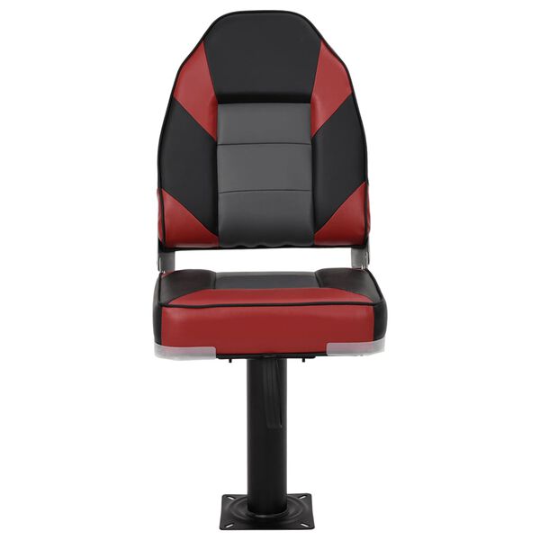 vidaXL Sedež za čoln 2 kosa s podstavkom vrtljiv 360&deg;