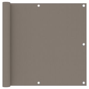 vidaXL Balkonsko platno taupe 90x300 cm oksford blago