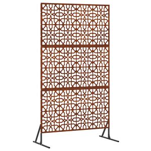 vidaXL Zaslonska za&scaron;čita 100 x 50 x 180 cm Vremensko odporno jeklo
