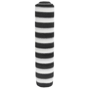 vidaXL Za&scaron;čitna mreža antracit in bela 1x25 m HDPE 75 g/m&sup2;