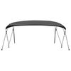 vidaXL Bimini tenda s 4 loki antracitna 243x(230-244)x137 cm