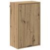 vidaXL Kopalni&scaron;ka omarica Umetni hrast 39 x 23,5 x 65 cm